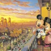 Tenyo Japan Jigsaw Puzzle D-300-197 Disney Mickey Mouse Sunset (300 Pieces) Best Sale