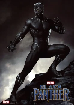 Tenyo Japan Jigsaw Puzzle R-108-622 Marvel Black Panther (108 Pieces) Outlet