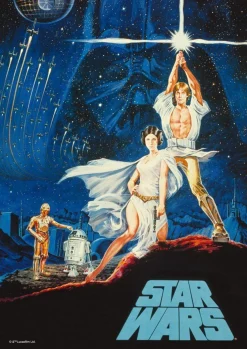 Tenyo Japan Jigsaw Puzzle W-108-648 Star Wars A New Hope (108 Pieces) Hot