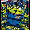 Tenyo Japan Jigsaw Puzzle Dsg-266-958 Disney Toy Story Little Green Men Stained Glass (266 Pieces) Hot