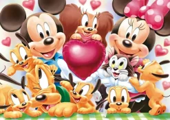 Tenyo Japan Jigsaw Puzzle D-200-901 Disney Mickey Minnie & Friends (200 Pieces) New
