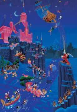 Tenyo Japan Jigsaw Puzzle D-108-981 Disney Mickey Mouse Magical (108 Pieces) Flash Sale