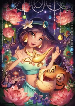 Tenyo Japan Jigsaw Puzzle D-500-493 Disney Aladdin Jasmine (500 Pieces) Best