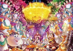 Tenyo Japan Jigsaw Puzzle D300-007 Disney Beauty And The Beast Be Our Guest (300 Pieces) Discount