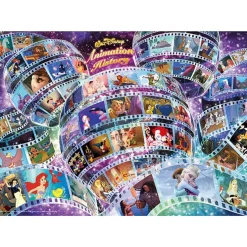 Tenyo Japan Jigsaw Puzzle D-300-002 Disney Animation History (300 Pieces) Fashion