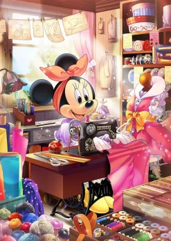 Tenyo Japan Jigsaw Puzzle D-500-475 Disney Tailor Minnie Mouse (500 Pieces) Cheap
