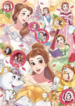 Tenyo Japan Jigsaw Puzzle D-500-476 Disney Beauty And The Beast Belle (500 Pieces) Outlet