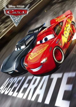 Tenyo Japan Jigsaw Puzzle D-300-291 Disney Cars 3 Mcqueen & Storm (300 Pieces) Flash Sale