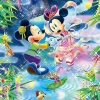 Tenyo Japan Jigsaw Puzzle D-300-292 Disney Mickey & Minnie Star Festival Tanabata (300 Pieces) Store