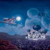 Tenyo Japan Jigsaw Puzzle Dsg500-436 Disney Aladdin Soaring In The Sky (500 Pieces) Hot
