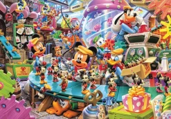 Tenyo Japan Jigsaw Puzzle D-300-268 Disney Mickey Mouse Toy Factory (300 Pieces) Outlet