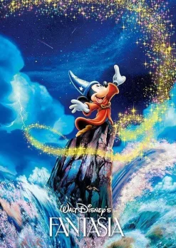 Tenyo Japan Jigsaw Puzzle D-300-288 Disney Fantasia Mickey (300 Pieces) Clearance