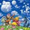 Tenyo Japan Jigsaw Puzzle Dpg500-594 Disney Winnie The Pooh Sky Fantasy (500 S-Pieces) Hot