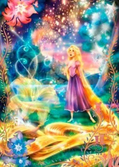 Tenyo Japan Jigsaw Puzzle D-500-442 Disney Rapunzel (500 Pieces) Fashion