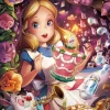 Tenyo Japan Jigsaw Puzzle D500-491 Disney In A Sparkling Dream (Alice In Wonderland) (500 Pieces) Discount
