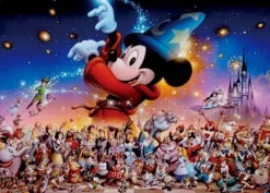 Tenyo Japan Jigsaw Puzzle D-1000-431 Disney Mickeys Party (1000 Pieces) New
