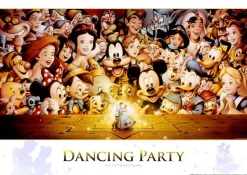 Tenyo Japan Jigsaw Puzzle D-300-284 Disney Dancing Party (300 Pieces) Fashion