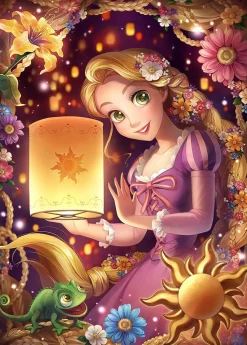 Tenyo Japan Jigsaw Puzzle D-500-483 Disney Tangled Rapunzel (500 Pieces) Sale