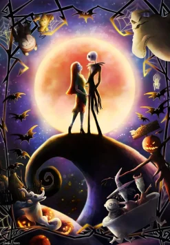 Tenyo Japan Jigsaw Puzzle Dpg500-222 Disney Nightmare Before Christmas (500 S-Pieces) Clearance
