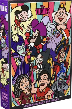 Tenyo Japan Jigsaw Puzzle D500-658 Disney Comical Villains (500 Pieces) Flash Sale