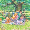 Tenyo Japan Jigsaw Puzzle D-300-204 Disney Winnie-The-Pooh (300 Pieces) Fashion