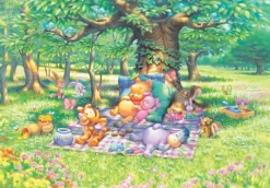 Tenyo Japan Jigsaw Puzzle D-300-204 Disney Winnie-The-Pooh (300 Pieces) Fashion