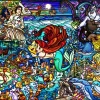 Tenyo Japan Jigsaw Puzzle Dp1000-033 Disney The Little Mermaid Story (1000 Pieces) Fashion