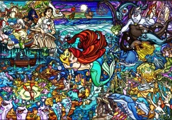 Tenyo Japan Jigsaw Puzzle Dp1000-033 Disney The Little Mermaid Story (1000 Pieces) Fashion
