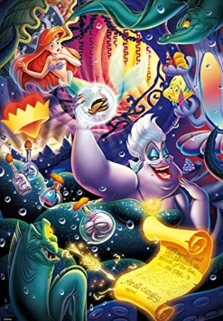 Tenyo Japan Jigsaw Puzzle Dpg-500-215 Disney Little Mermaid Ursula (500 S-Pieces) Outlet