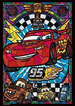 Tenyo Japan Jigsaw Puzzle Dsg-266-956 Cars Lightning Mcqueen (266 Pieces) Best Sale