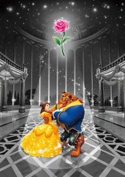 Tenyo Japan Jigsaw Puzzle Dfg-500-101 Frost Art Disney Beauty And Beast (500 Pieces) Store
