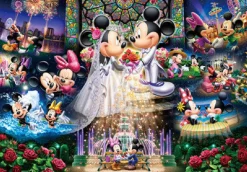 Tenyo Japan Jigsaw Puzzle Dg-2000-544 Disney Mickey Mouse Wedding (2000 Pieces) Cheap
