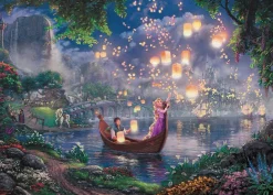 Tenyo Japan Jigsaw Puzzle D-2000-625 Thomas Kinkade Thomas Kinkade Disney Tangled Rapunzel (2000 Pieces) Store