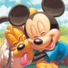 Tenyo Japan Jigsaw Puzzle Dsg-266B-788 Disney Mickey Mouse & Pluto (266 Pieces) Best Sale