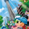 Tenyo Japan Jigsaw Puzzle T-1000-809 Disney Tokyo Sky Tree Welcome Mickey (1000 Pieces) Best