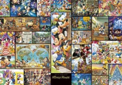 Tenyo Japan Jigsaw Puzzle Dg-2000-533 Disney Mickey Mouse Art (2000 Pieces) Clearance