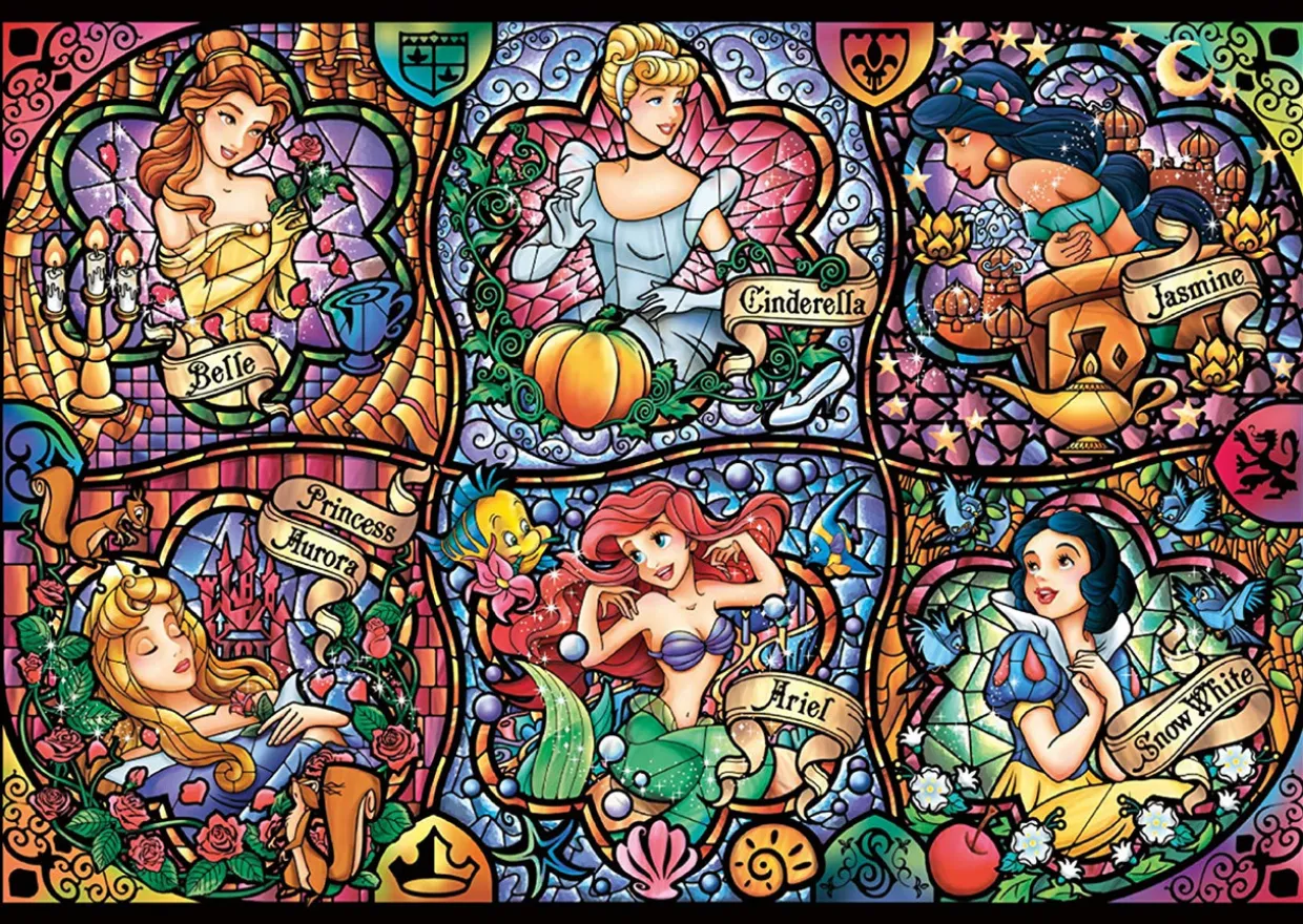 Tenyo Japan Jigsaw Puzzle Dw1000-433 Disney Brilliant Princess (1000 S-Pieces) Discount