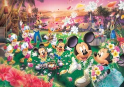 Tenyo Japan Jigsaw Puzzle Dw-1000-361 Disney Mickey Hawaii Wedding (1000 Pieces) Outlet