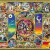 Tenyo Japan Jigsaw Puzzle Dw-1000-260 Disney Character World (1000 Pieces) Sale