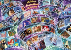 Tenyo Japan Jigsaw Puzzle Dw1000-006 Disney Animation History (1000 S-Pieces) Clearance