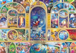 Tenyo Japan Jigsaw Puzzle Dsg-500-410 Disney All Character Dream (500 Pieces) Best