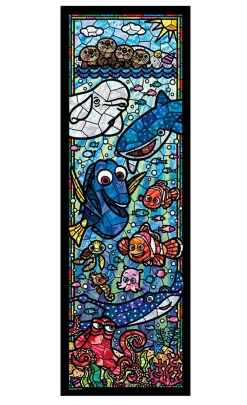 Tenyo Japan Jigsaw Puzzle Dsg456-731 Disney Finding Dory Stained Glass (456 Pieces) Outlet