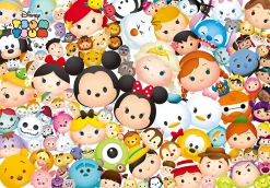 Tenyo Japan Jigsaw Puzzle D1000-462 Disney Tsum Tsum (1000 Pieces) Fashion