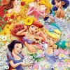 Tenyo Japan Jigsaw Puzzle Dg-315-104 Disney Floral Wedding (315 Pieces) Outlet