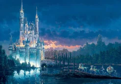 Tenyo Japan Jigsaw Puzzle D1000-438 Disney Cinderella Moment Away (1000 Pieces) Best