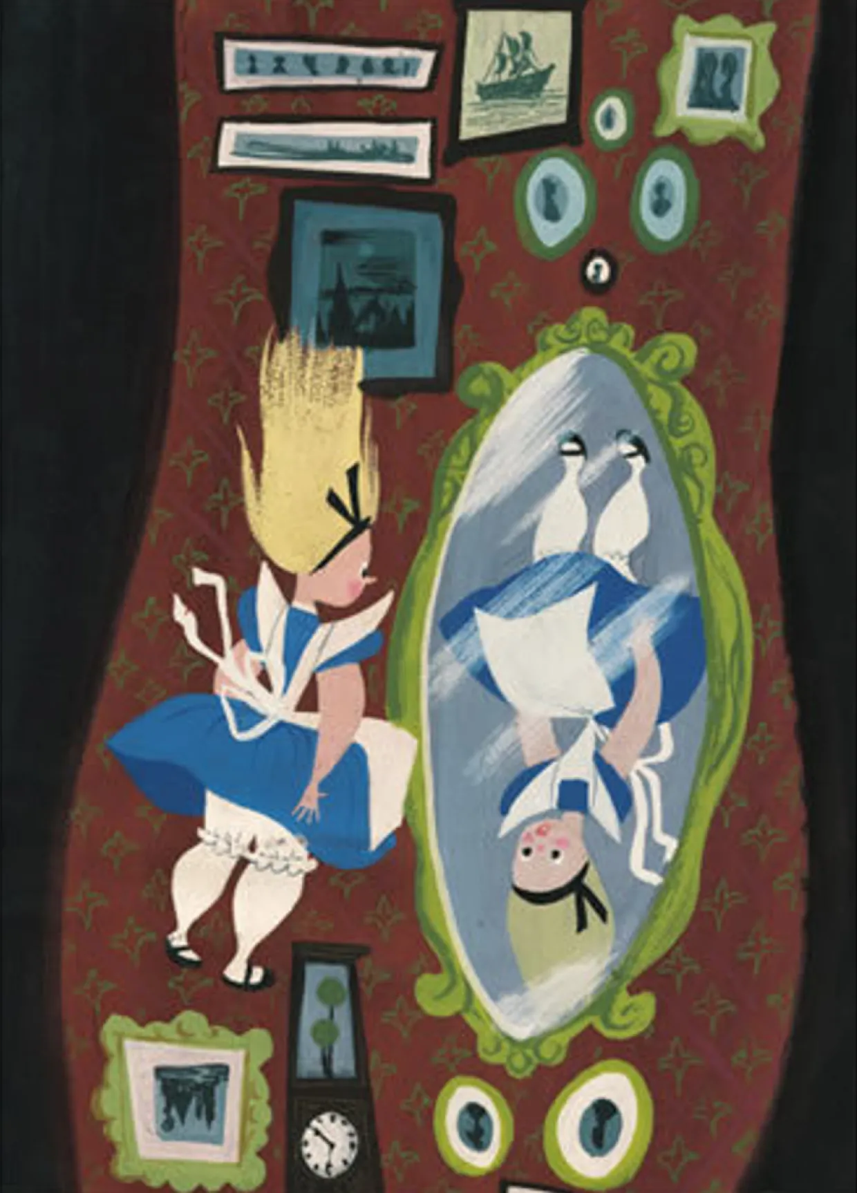 Tenyo Japan Jigsaw Puzzle Dsg-266-741 Disney Alice In Wonderland (266 Pieces) Shop