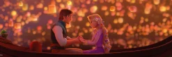 Tenyo Japan Jigsaw Puzzle Dg456-718 Glow In The Dark Disney Tangled In The Lights (456 Pieces) New