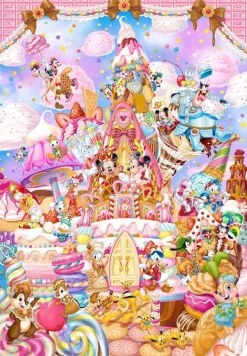 Tenyo Japan Pure White Jigsaw Puzzle Dp-1000-024 Disney Mickey (1000 Pieces) Store