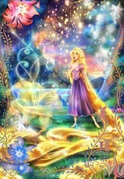 Tenyo Japan Pure White Jigsaw Puzzle Dp-1000-022 Disney Rapunzel (1000 Pieces) Fashion