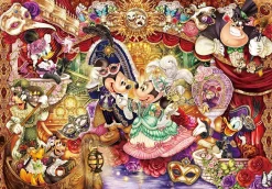 Tenyo Japan Pure White Jigsaw Puzzle Dp1000-032 Disney Masquerade (1000 Pieces) Discount